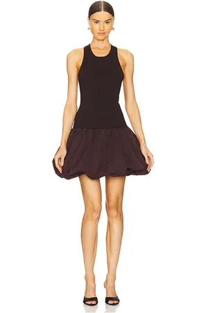 A.L.C. Minivestido eloise en color marrón talla M en - Brown. Talla M (también en S, XS).