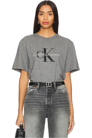 Calvin Klein Camiseta en color gris talla L en - Grey. Talla L (también en M, S, XL/1X).