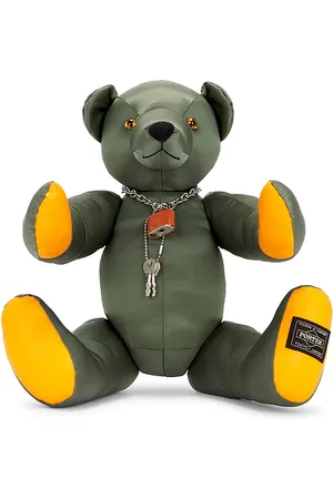 PORTER-YOSHIDA & CO Grizzly bear with original padlock en color verde talla all en - Green. Talla all.