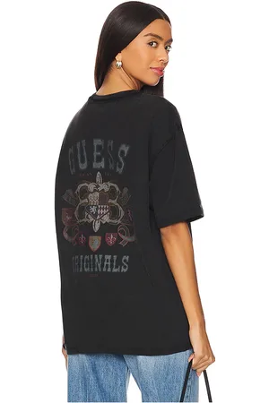 Guess Camiseta en color negro talla L en - Black. Talla L (también en M, S, XL/1X).