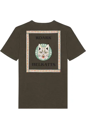 Roark Revival Camiseta en color talla L en - Army. Talla L (también en M, S, XL/1X).