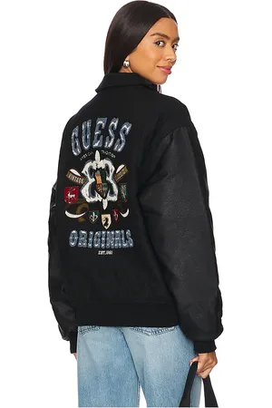 Guess Chaqueta en color negro talla L en - Black. Talla L (también en M, XL/1X).