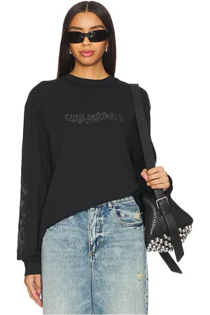 Guess Camiseta en color negro talla M en - Black. Talla M (también en S).