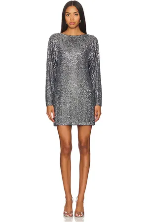 Steve Madden Vestido ginger en color plateado metálico talla 0 en - Metallic Silver. Talla 0 (también en 10, 12, 2, 4, 6, 8).