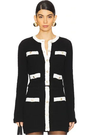 MAJORELLE Cárdigan maybelle en color talla M en - Black. Talla M (también en S, XS).