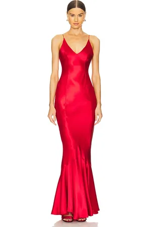 Retrofete Vestido rosalia en color talla L en - Red. Talla L (también en M, S, XL).