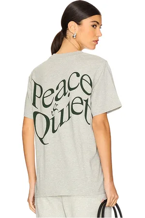 Museum of Peace and Quiet Camiseta warped en color gris talla S en - Grey. Talla S (también en XL/1X, XS).