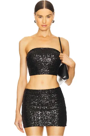 Only Hearts Karlie crop top en color talla M en - Black. Talla M (también en S).