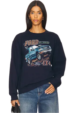 Junk Food Sudadera ford f-150 4x4 en color talla L en - Navy. Talla L (también en M, S, XL/1X, XS).