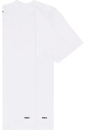 Obey Camiseta en color talla M en - White. Talla M (también en S, XL/1X).