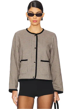 Rails Chaqueta tejida con botones en la parte delantera nota en color taupe talla L en - Taupe. Talla L (también en XL).