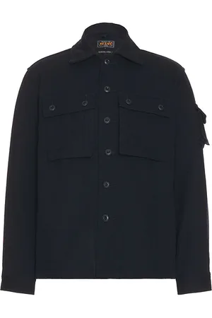 Beams Chaqueta en color talla L en - Navy. Talla L (también en M, S, XL/1X).