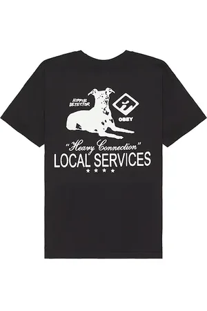 Obey Camiseta en color negro talla L en - Black. Talla L (también en M, XL/1X).