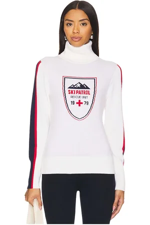We Norwegians Suéter para mujer after ski en color blanco talla L en - White. Talla L (también en XL).