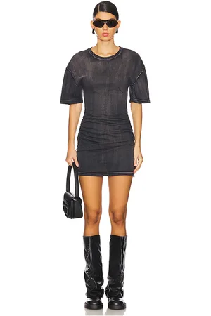 h:ours Vestido reese en color gris talla S en - Grey. Talla S (también en XS, XXS).