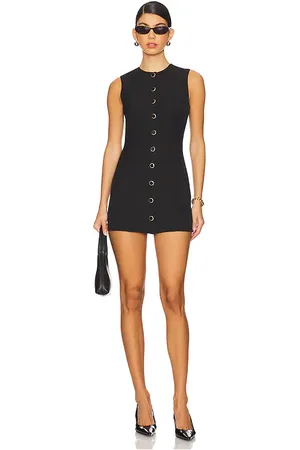 SNDYS Vestido emiliana en color talla L en - Black. Talla L (también en XL, XS).