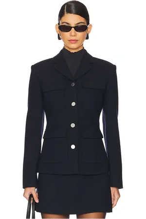 THEORY Chaqueta con detalle de bolsillo en color azul marino talla 10 en - Navy. Talla 10 (también en 2, 4, 8).