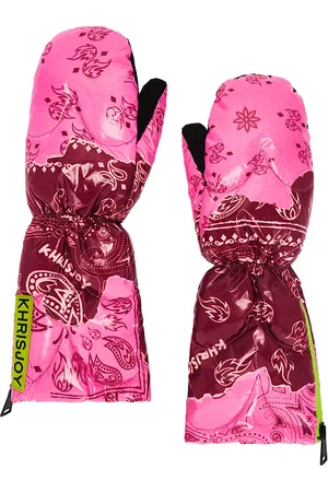 Khrisjoy Guantes cortos en color rosado talla L en - Pink. Talla L (también en M).
