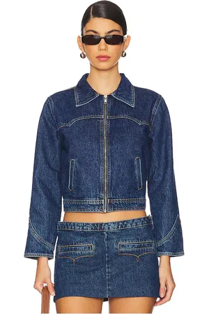 Understated Leather Chaqueta bandit en color denim-dark talla L en - Denim-Dark. Talla L (también en S, XS).