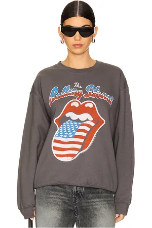 Junk Food Sudadera the rolling stones america 78 en color gris talla M en - Grey. Talla M (también en S, XS).