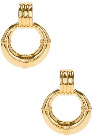 Heaven Mayhem Pendientes rosa en color oro metálico talla all en - Metallic Gold. Talla all.