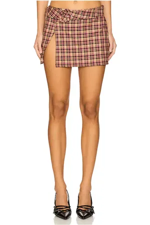 MORE TO COME Falda laurie en color marrón talla L en - Brown. Talla L (también en M, S, XL, XS, XXS).