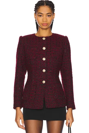 CAMI Chaqueta metálica wrenley en color burgundy talla L en - Burgundy. Talla L (también en M, S, XS, XXS).