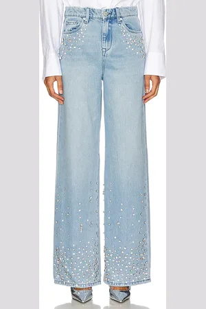 BLANK NYC Pierna ancha en color denim claro talla 28 en - Denim-Light. Talla 28 (también en 30).