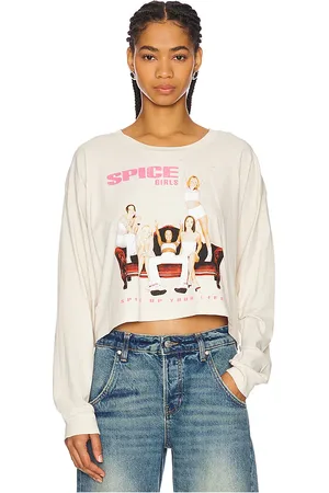 DAYDREAMER Top manga larga spice girls spice up your life en color beige talla L en - Beige. Talla L (también en M, S, XL).
