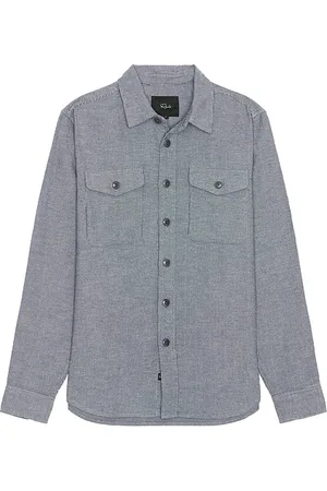 Rails Camisa en color denim claro talla L en - Denim-Light. Talla L (también en M, S, XL/1X).