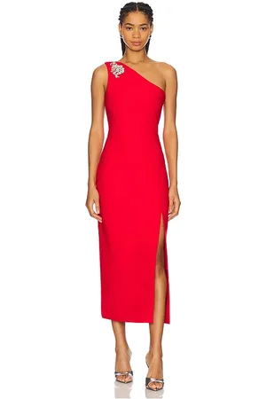 Cinq A Sept Vestido enya en color rojo talla 0 en - Red. Talla 0 (también en 00, 10, 2, 4, 8).