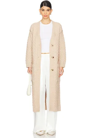 LINE & DOT Cárdigan emberly en color beige talla L en - Beige. Talla L (también en M, S, XS).