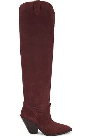 Free People Bota triple crown en color burgundy talla 7 en - Burgundy. Talla 7 (también en 7.5, 8, 9).