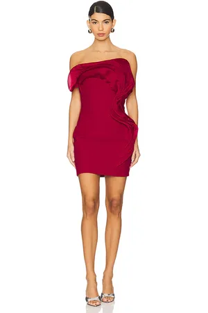 Gaurav Gupta Vestido mini en color talla 0 en - Fuchsia. Talla 0 (también en 2, 4).
