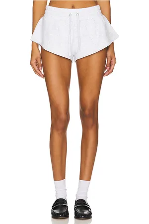 PORT DE BRAS Shorts deportivos sofia en color claro talla L en - Light Grey. Talla L (también en XL, XS).