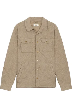 Marine Camisa en color bronce talla M en - Tan. Talla M (también en S, XL/1X).