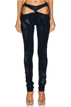Masha Popova Bows leggings en color azul marino talla S en - Navy. Talla S (también en XS).