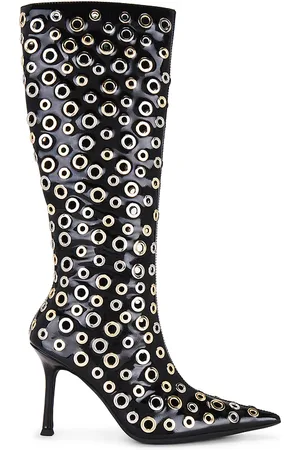 Jeffrey Campbell Bota holey en color negro talla 6 en - Black. Talla 6 (también en 6.5, 7, 7.5, 8, 9).