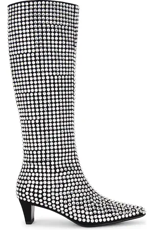 Jeffrey Campbell Bota outwest-kj en color negro talla 6 en - Black. Talla 6 (también en 6.5, 7.5, 8, 8.5).