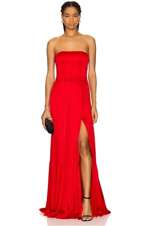 Lovers And Friends Vestido largo brylee en color talla L en - Red. Talla L (también en M, S, XL, XS, XXS).