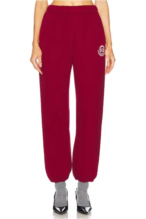 SER.O.YA Pantalón deportivo hallie en color burgundy talla L en - Burgundy. Talla L (también en S, XS).