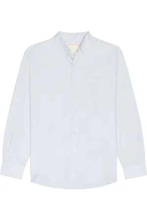 Jeanerica Camisa theo en color bebe azul talla L en - Baby Blue. Talla L (también en M, S).