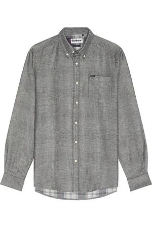 Barbour Camisa en color gris talla L en - Grey. Talla L (también en XL/1X).