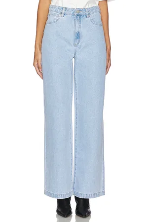 ABrand Pierna ancha 94 en color denim claro talla 25 en - Denim-Light. Talla 25 (también en 29).