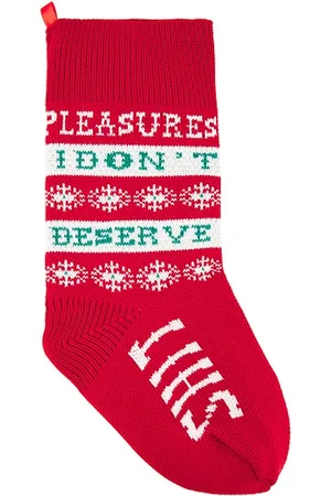 Pleasures Medias en color talla all en - Red. Talla all.