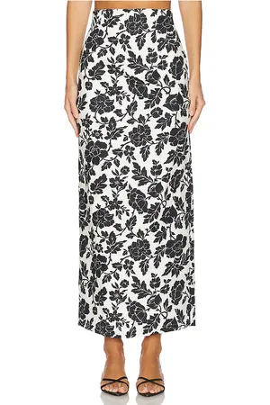 POSSE Falda recta romeo en color negro talla M en - Black. Talla M (también en S, XS, XXS).