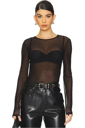 Frame Body stretch mesh en color talla M en - Black. Talla M (también en S).
