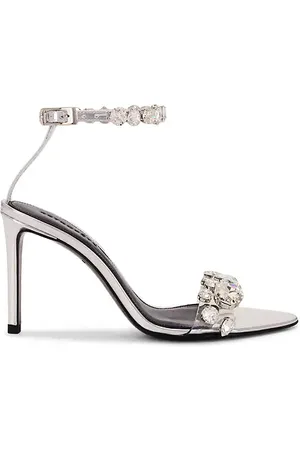 Retrofete Sandalia de piedras preciosas hanna en color metálico talla 35 en - Metallic Silver. Talla 35 (también en 36, 36
