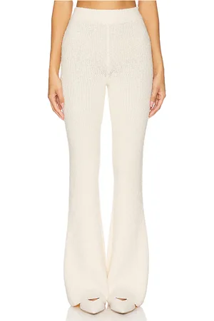 Camila Coelho Pantalón acanalado nika en color talla L en - . Talla L (también en XL).