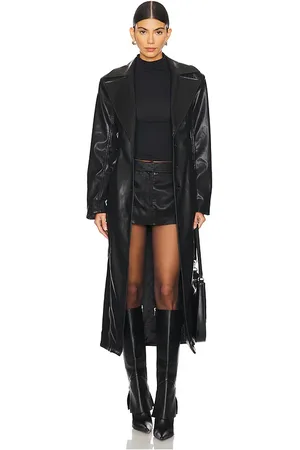 Camila Coelho Abrigo inez en color talla M en - Black. Talla M (también en XL, XXS).
